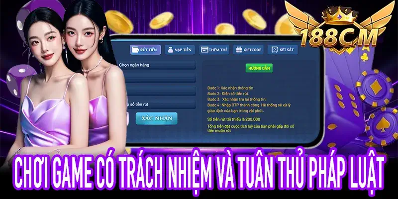 Chơi game có trách nhiệm và an toàn tại Xì Dách 188CM
