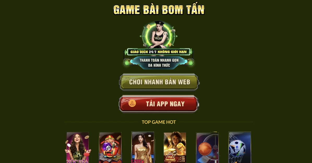 B52 CLUB giao diện mượt mà
