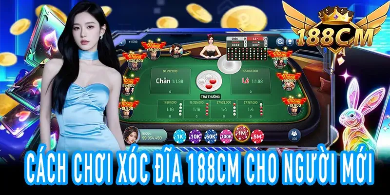 Hướng dẫn chi tiết Xóc Đĩa 188CM cho người mới chơi
