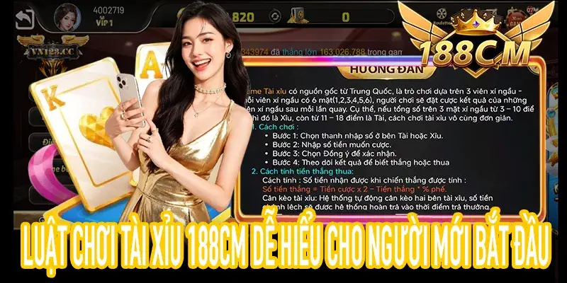 Luật Chơi Tài Xỉu 188CM với quy tắc cơ bản và dễ áp dụng