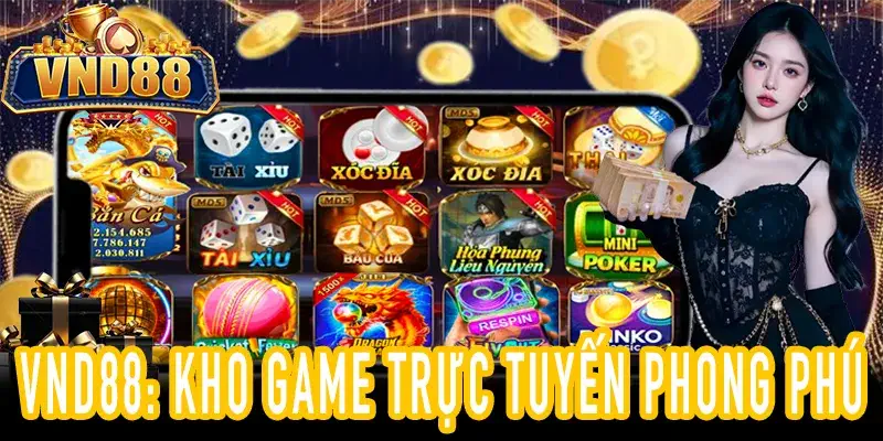Người chơi trải nghiệm VND88 top game bài uy tín 2026