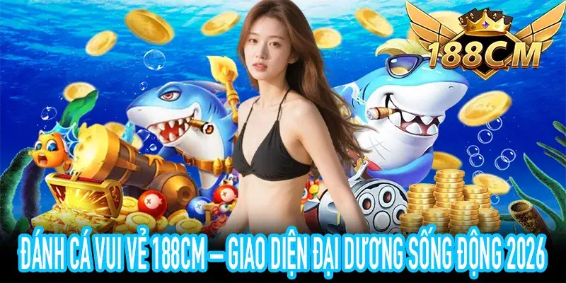 Giao diện đại dương sống động của Đánh Cá Vui Vẻ 188CM
