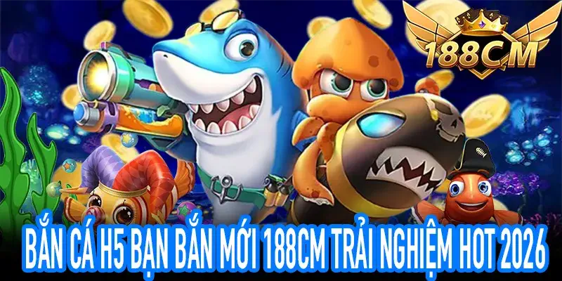Bắn Cá H5 Bạn Bắn Mới tại 188CM chơi nhanh không cần tải app