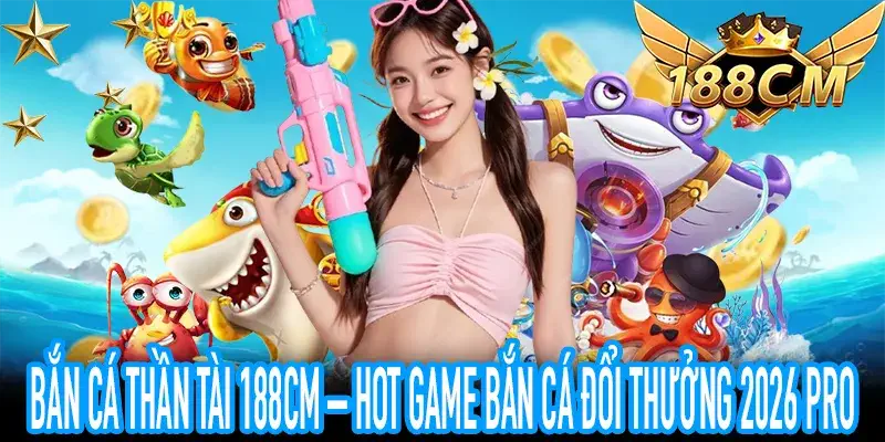 Bắn Cá Thần Tài 188CM – Hot Game Bắn Cá Đổi Thưởng 2026 Pro