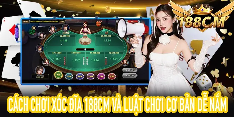 Luật chơi trong Cách Chơi Xóc Đĩa 188CM online