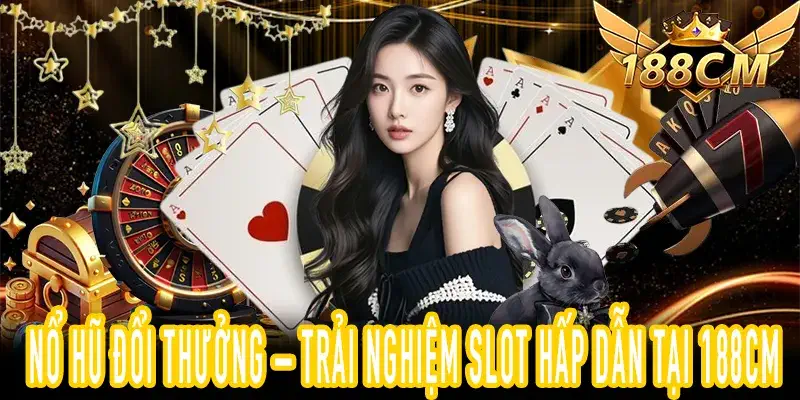 Nổ Hũ Đổi Thưởng tại 188CM, slot dễ chơi và thưởng hấp dẫn