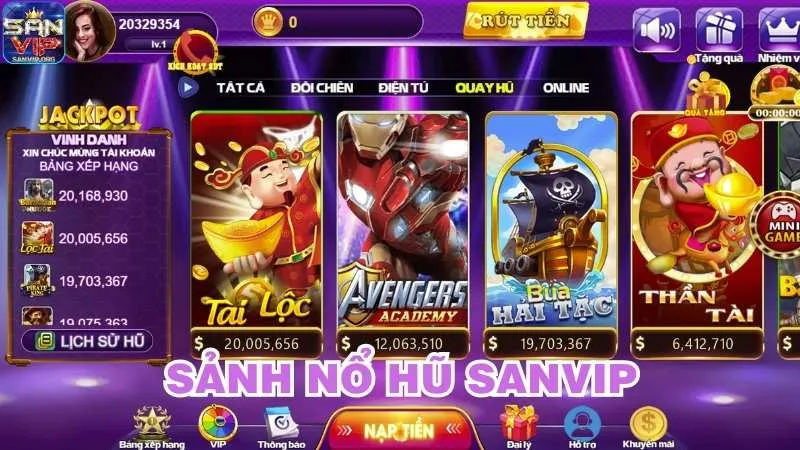 Sanvip Bắn Cá - Game đổi thưởng hấp dẫn