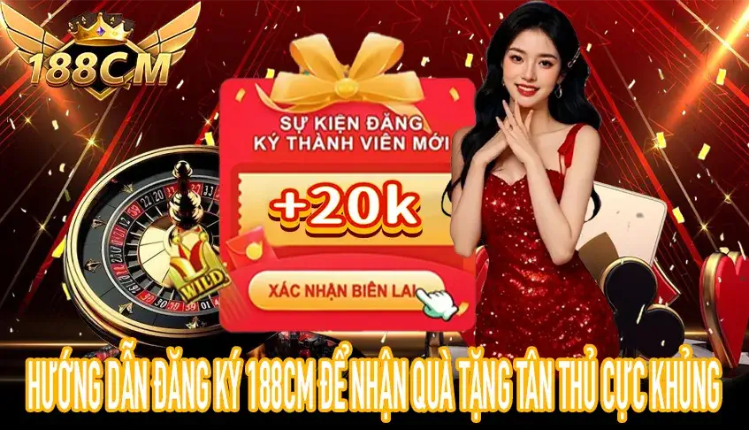 Hướng dẫn chi tiết các bước Đăng ký 188CM an toàn nhất